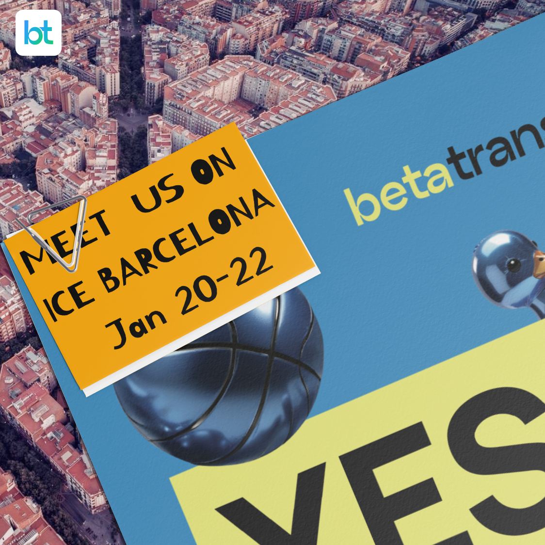 Betatransfer Kassa на ICE Barcelona. Наш стенд 4F38!