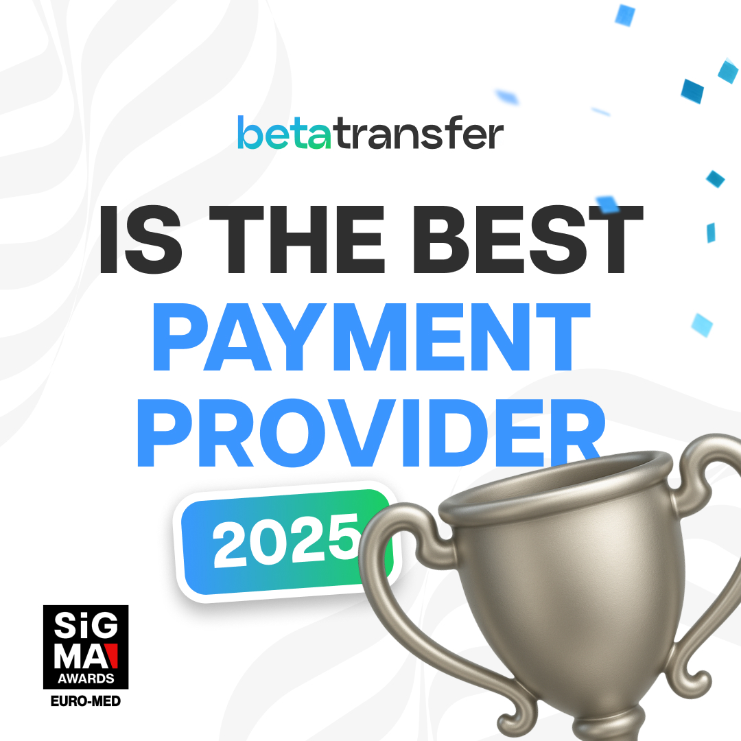 Betatransfer — победитель в категории «Best Payment Provider» по версии SiGMA Awards 🏆